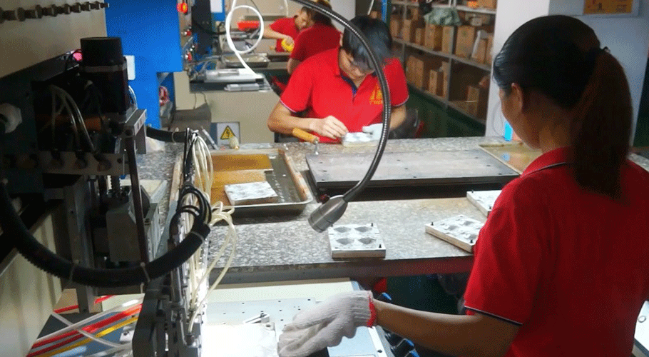 生产流水线展示